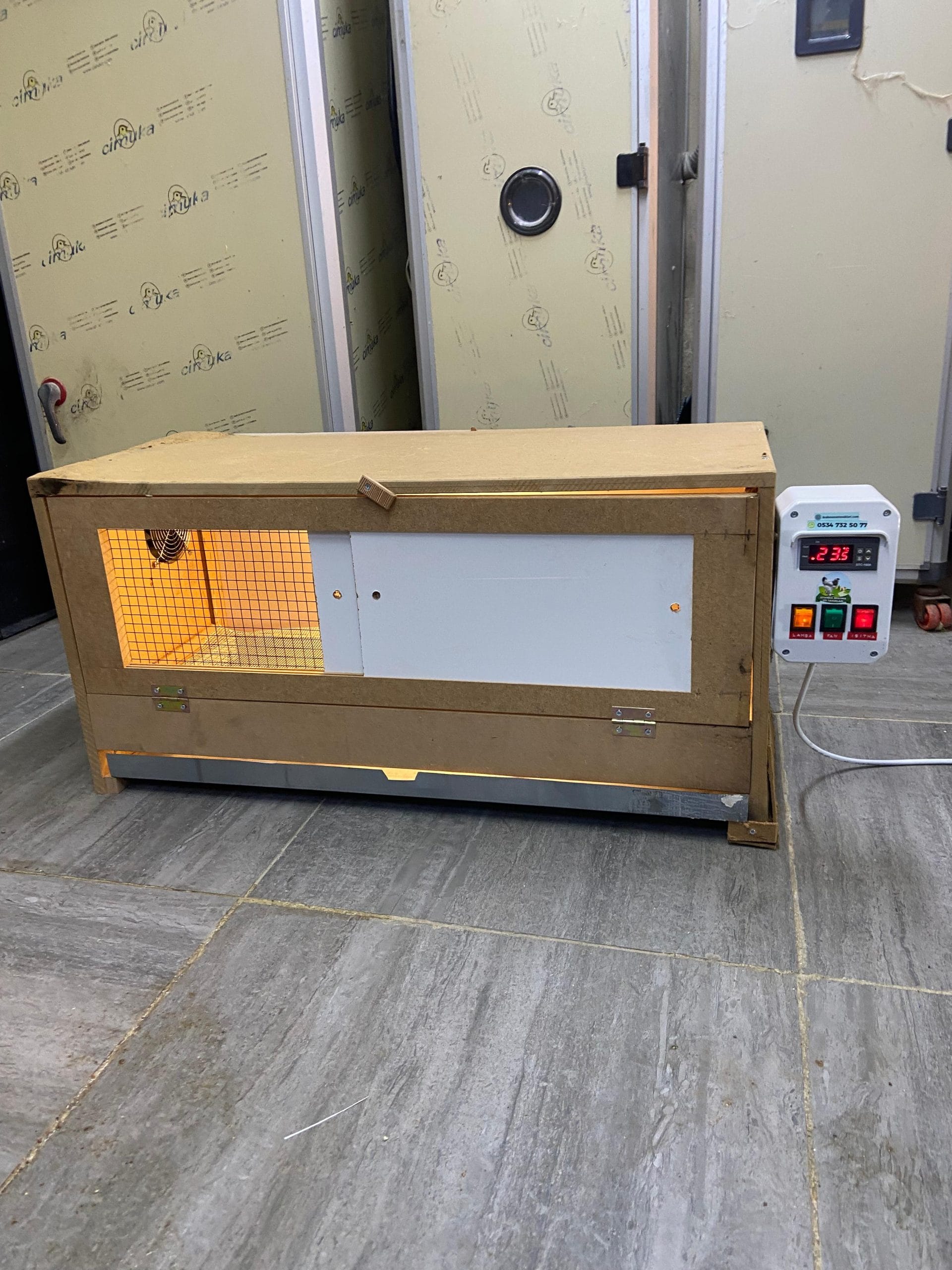 Civciv Büyütme Kafesi Tam OTOMATİK