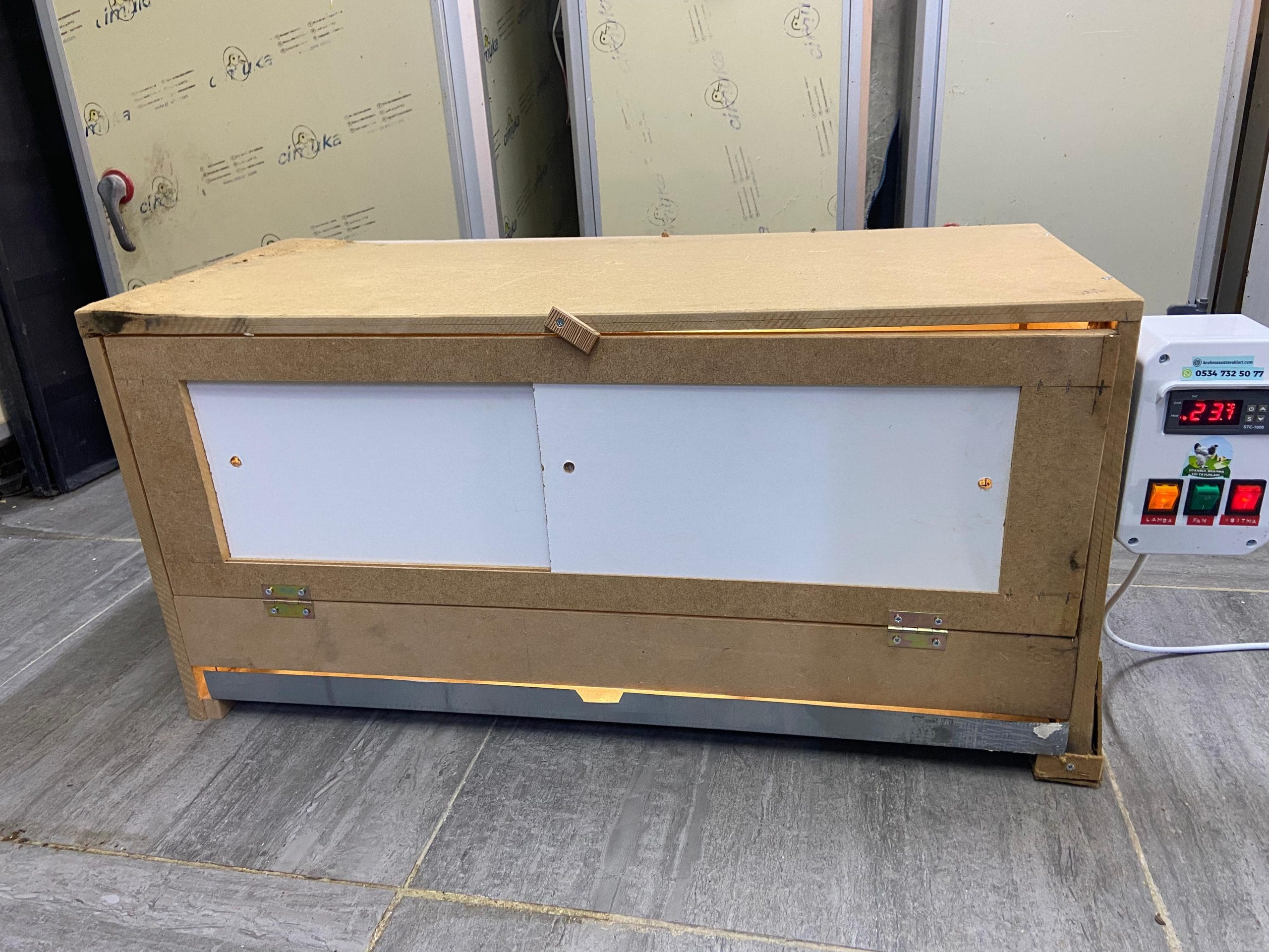 Civciv Büyütme Kafesi Tam OTOMATİK