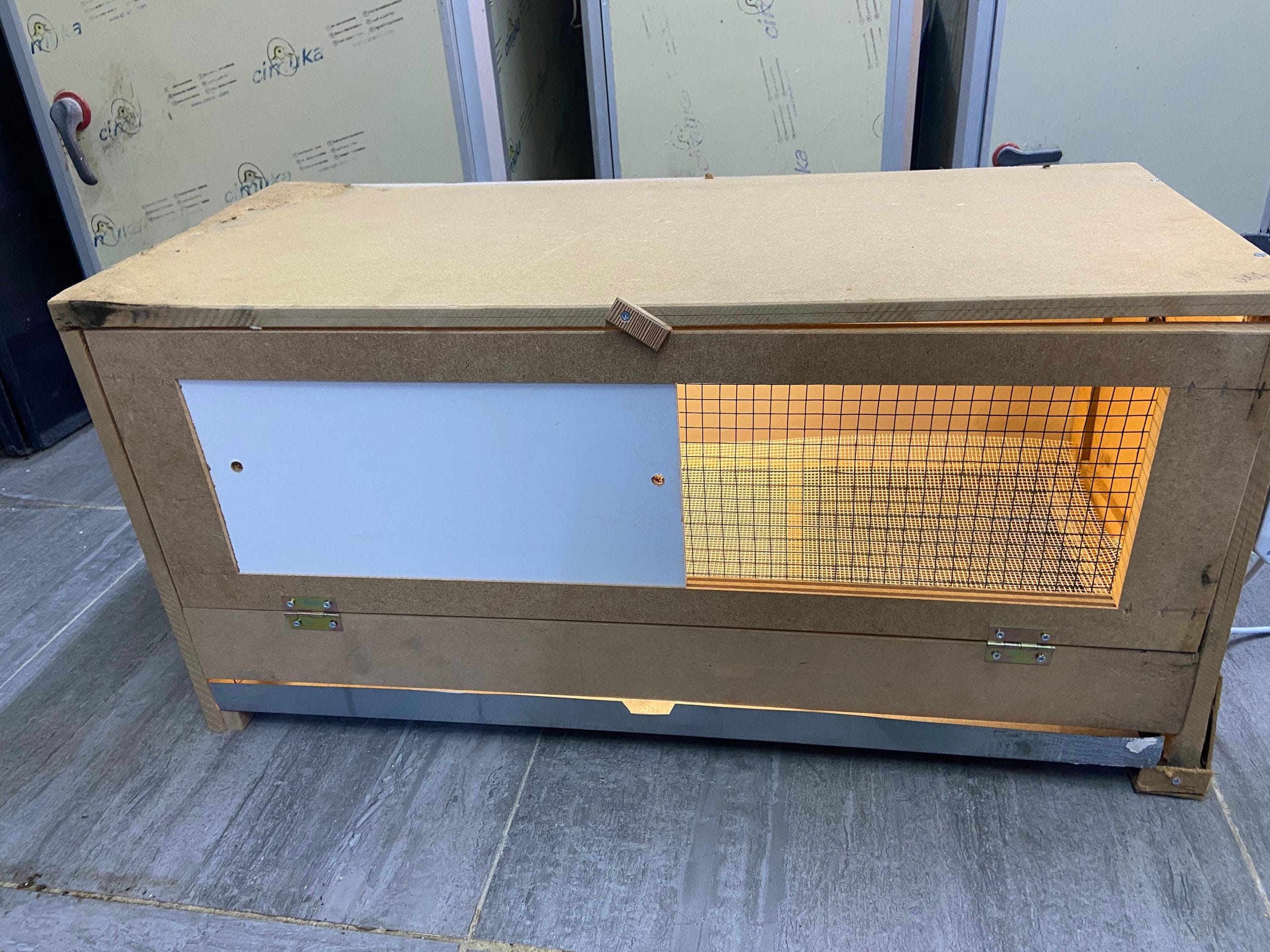 Civciv Büyütme Kafesi Tam OTOMATİK