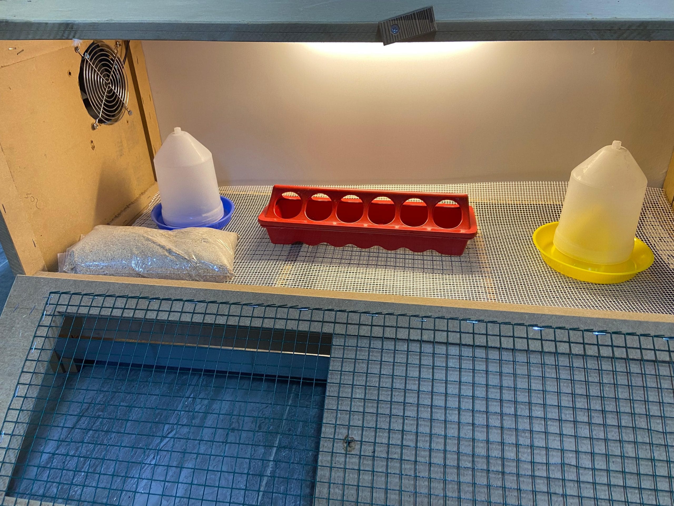 Civciv Büyütme Kafesi Tam OTOMATİK