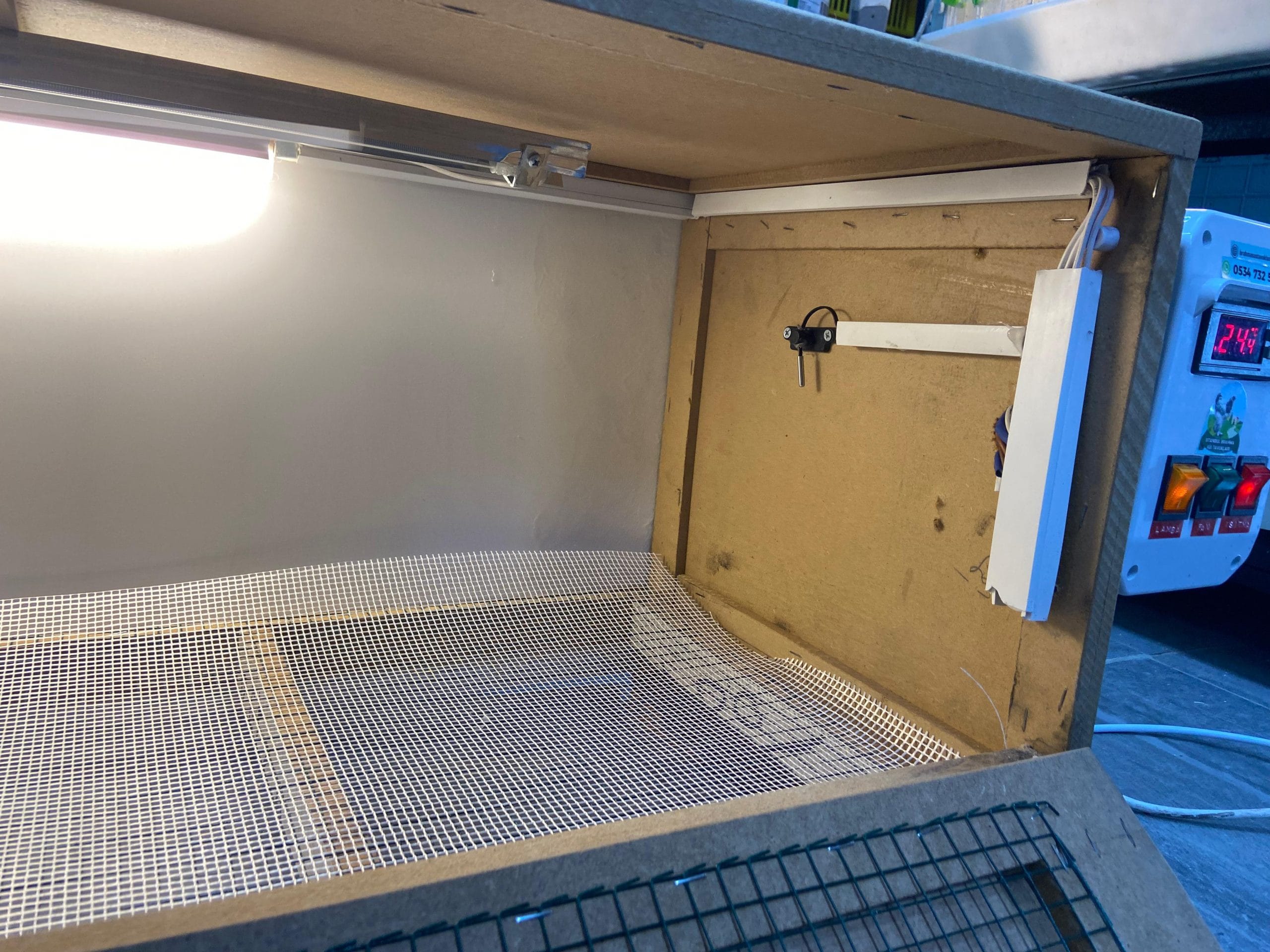 Civciv Büyütme Kafesi Tam OTOMATİK